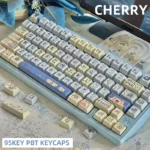 95 key keycaps, 61-84 key layouts, Cute mini keycaps,78/75/61/84/68/64 Keys