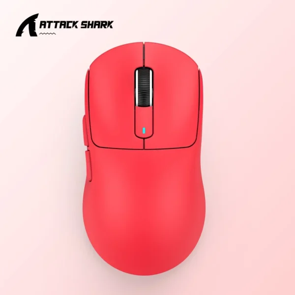 X3 PixArt PAW3395 Bluetooth Mouse 2.4G Tri-Mode Connection, 26000dpi, 650IPS, 49g Lightweight Macro Gaming Mouse
