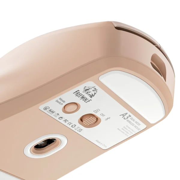 A3 Bluetooth Dual-mode Wireless Mouse, , Low-frequency Type-C Charging, Lightweight Mouse, Win/MAC/Android